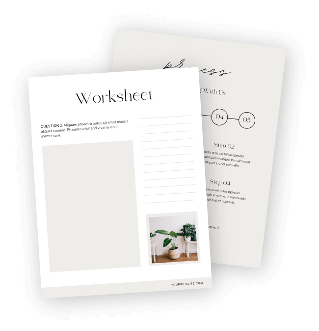 Worksheet sample